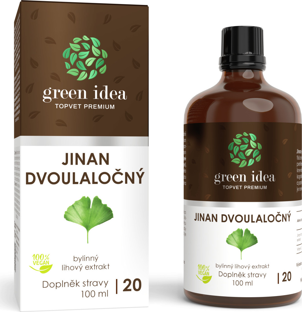 Green idea Bylinný lihový extrakt - Jinan GREEN IDEA, 100 ml