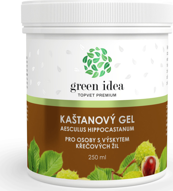 Green idea Gel kaštanový GREEN IDEA, masážní, 250 ml
