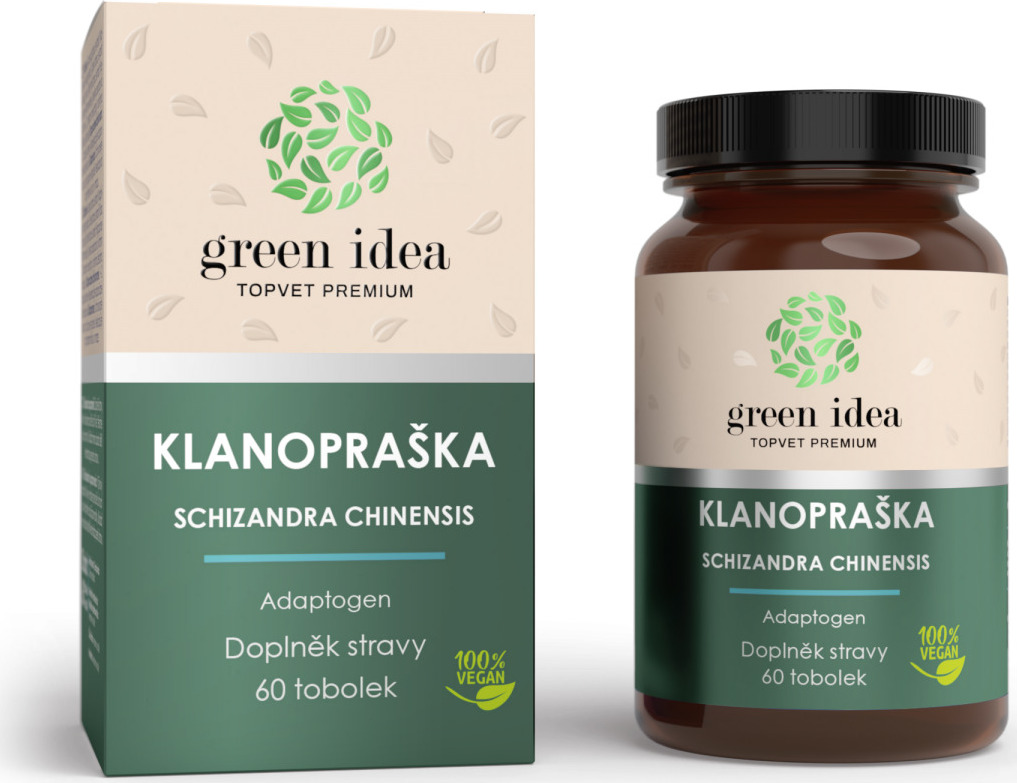 Green idea Bylinný extrakt - Klanopraška čínská GREEN IDEA, 60 tbl