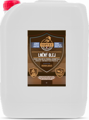 Green idea Olej lněný GREEN IDEA, 5 l