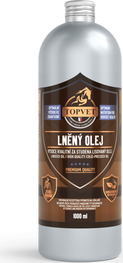 Green idea Olej lněný GREEN IDEA, 1 l