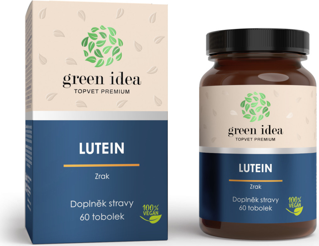 Green idea Bylinný extrakt - Lutein GREEN IDEA, 60 tbl