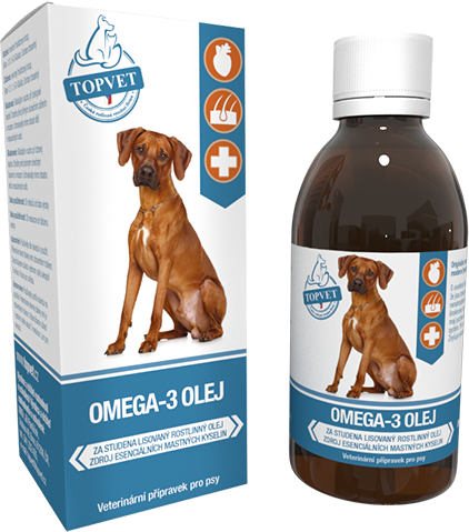Green idea Olej Omega-3 pro psy GREEN IDEA, 200 ml