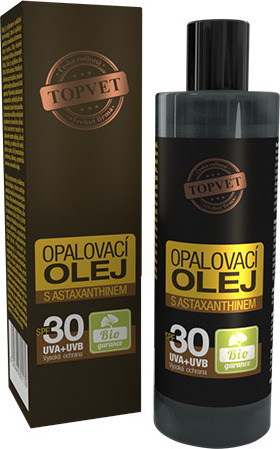 Green idea Olej na opalování s astaxanthinem GREEN IDEA, SPF30, 100 ml