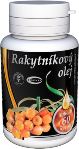 Liečive rastliny Olej rakytníkový Liečive rastliny, 60 ks