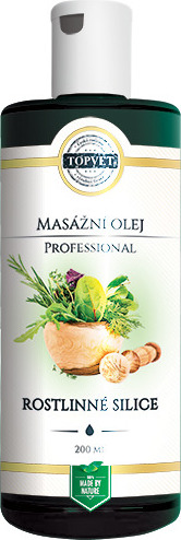 Green idea Olej Rostlinné silice GREEN IDEA, masážní, 200 ml