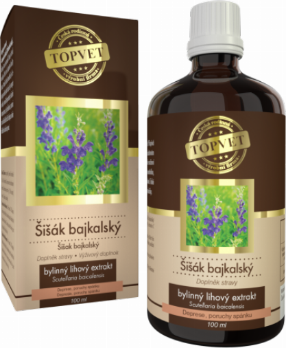 Green idea Bylinný lihový extrakt - Šišák GREEN IDEA, 100 ml