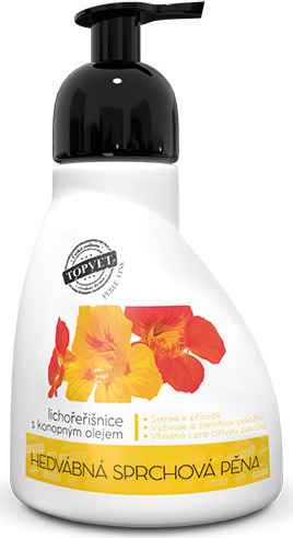 Green idea Pěna - Lichořeřišnice s konopným olejem Perlé Cosmetic GREEN IDEA, 300ml