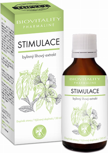 Biovitality Bylinná směs - Stimulace Biovitality, kapky, 50 ml