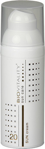 Biovitality Krém na opalování - SPF 20 Biovitality, 50 ml