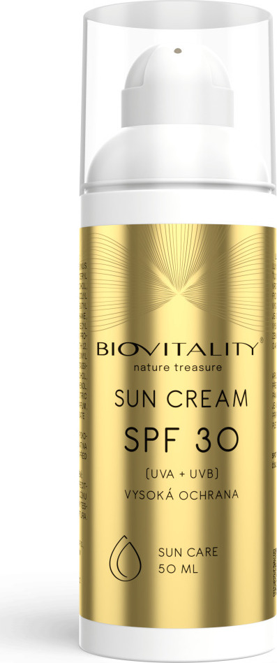 Biovitality Krém na opalování SPF 30 Biovitality, 50 ml