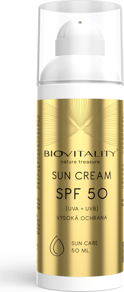 Biovitality Krém na opalování SPF 50 Biovitality, 50 ml