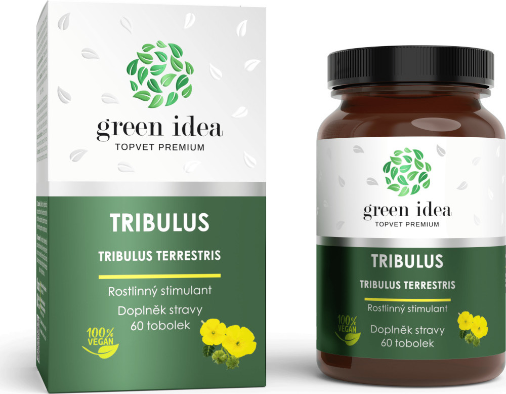 Green idea Bylinný extrakt - Tribulus GREEN IDEA, 60 tbl