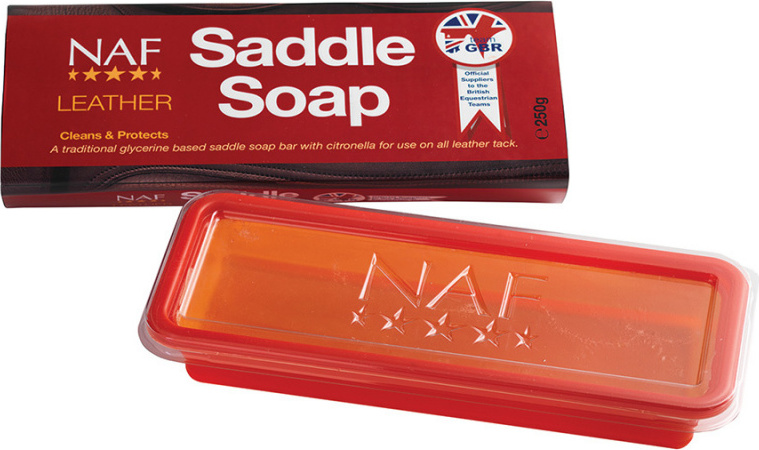 NAF Saddle Soap Mýdlo na kůži s glycerinem, Balení 250 g