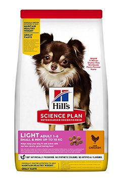 Granule pro psy Hill's Can.Dry SP Light Adult Small&Mini, Chicken, 6 kg