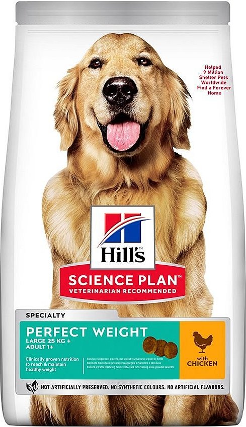 Granule pro psy Hill's Can.Dry SP Perf.Weight Adult Large, Chicken, 12 kg