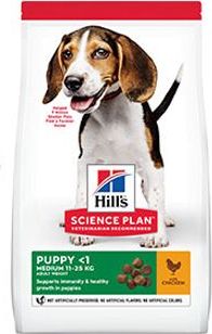 Granule pro štěňata Hill's Can.Dry SP Puppy Medium, Chicken, 18 kg