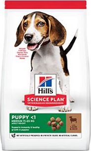 Granule pro štěňata Hill's Can.Dry SP Puppy Medium, Lamb&Rice, 18 kg