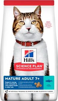 Granule pro kočky Hill's Fel. Dry SP Mature Adult 7+, Tuna, 10 kg