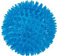 Zolux Hračka pro psy BALL SPIKE Zolux, 8 cm, turqoise