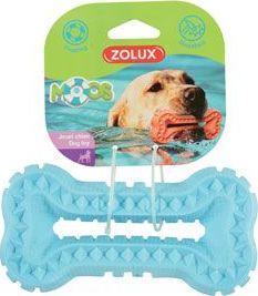 Zolux Hračka pro psy BONE MOOS Zolux, 13 cm, blue