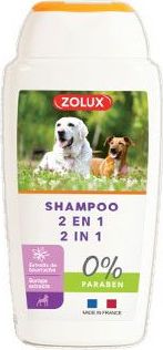 Zolux Šampon 2v1 pro psy Zolux, 250 ml
