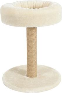 Zolux Škrabadlo sloupek s pelíškem Zolux, 46 cm, beige
