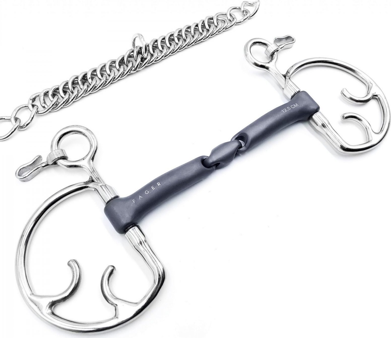 Udidlo Thiedemann dvakrát lomené Titanium Fredric Fager Velikost: 12,5 cm