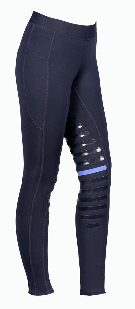 USG Legíny jezdecké s gripem Jil USG, prodloužené, dámské, navy Velikost: 34