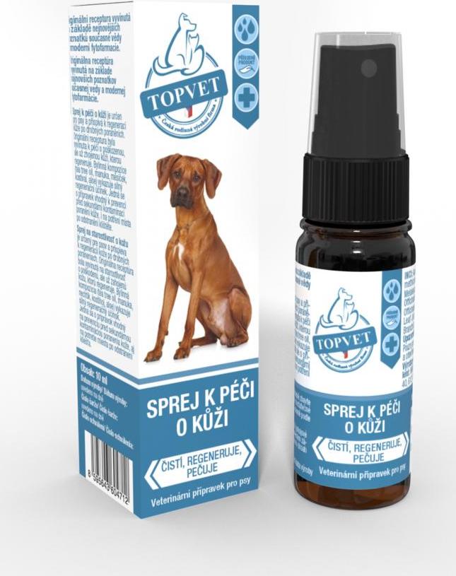 Green idea Sprej pro psy GREEN IDEA,  k péči o kůži, 10 ml
