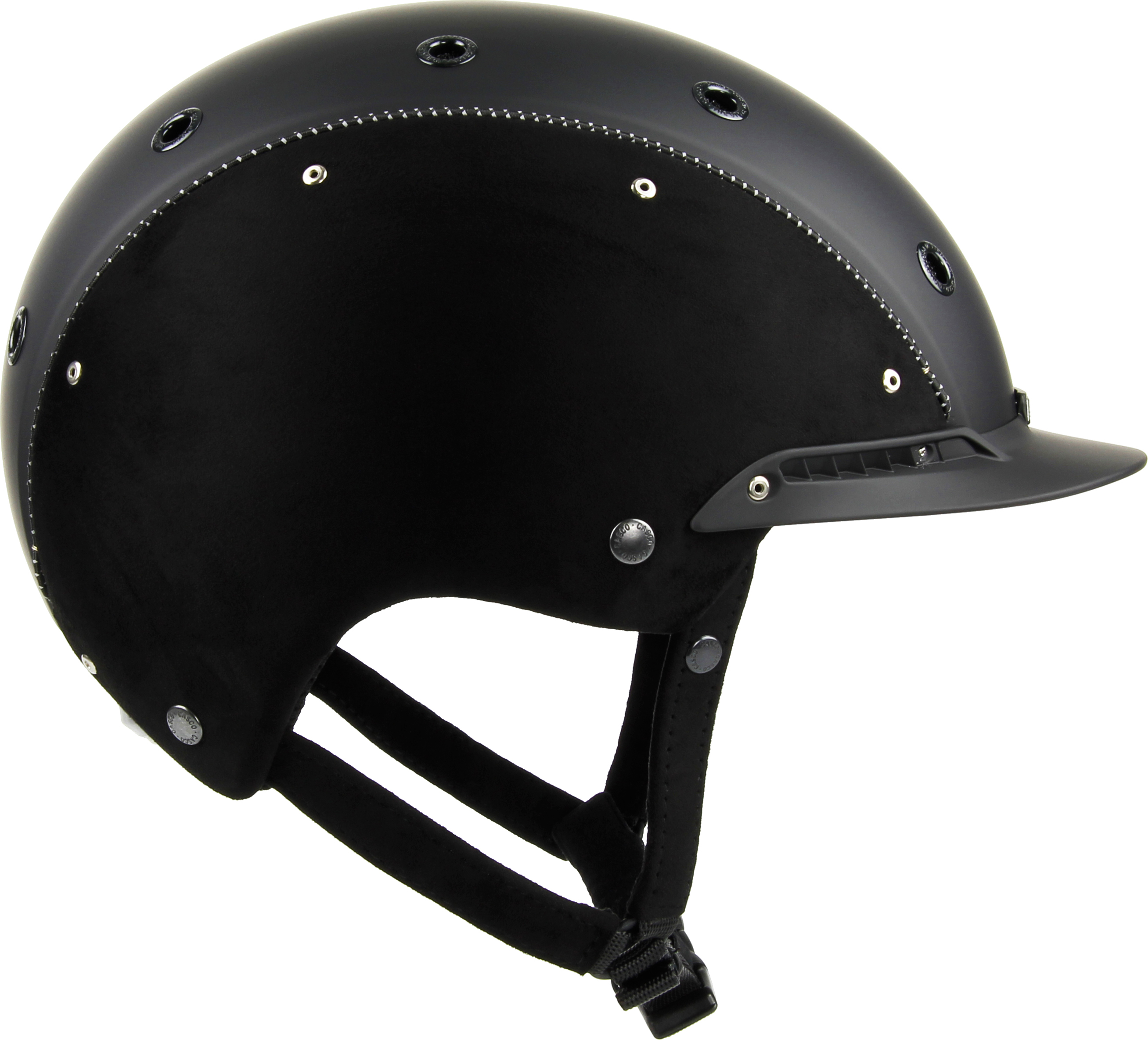 CASCO Helma Champ-3 Nubuk CASCO, černá Obvod hlavy: 54-58 cm