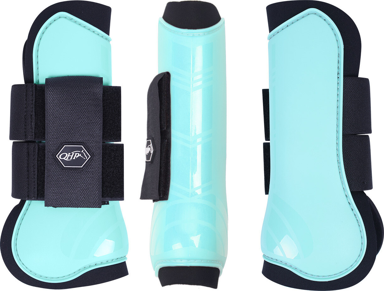 QHP Kamaše přední QHP, pár, ice green Velikost: MINI MINI SHETTY