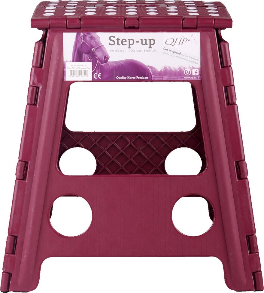 QHP Stolička na nasedání QHP, burgundy