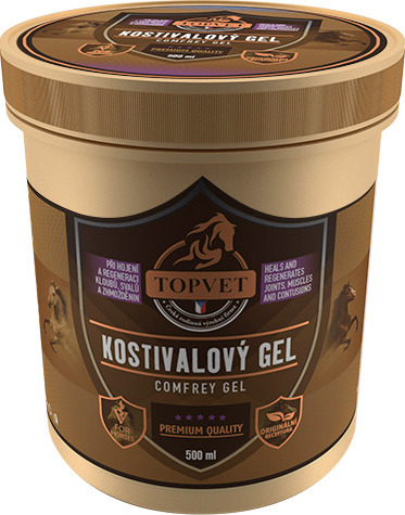 Green idea Gel kostivalový GREEN IDEA, 500 ml