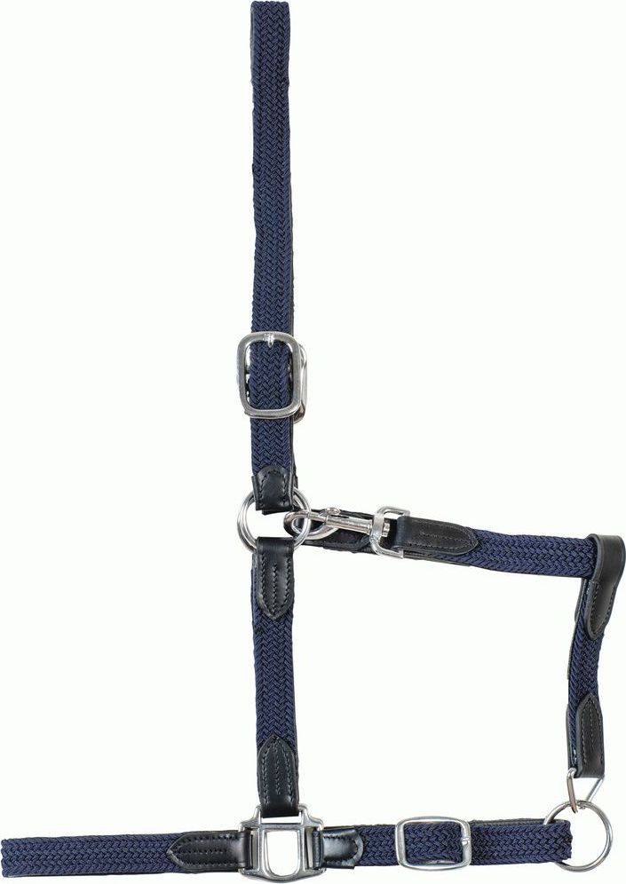USG Ohlávka se syntetickou kůží Casual USG, navy/brown Velikost: FULL