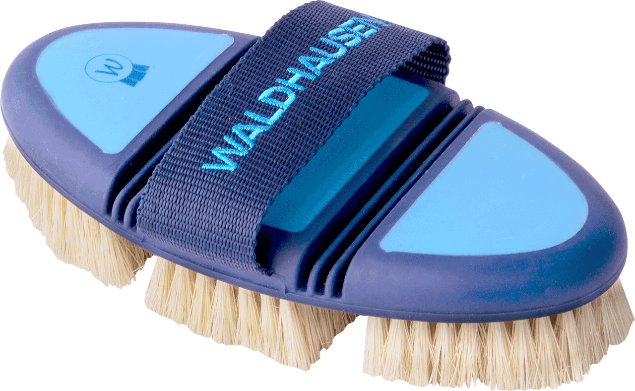 WALDHAUSEN Kartáč rýžový Flexi Waldhausen, azure blue/blue