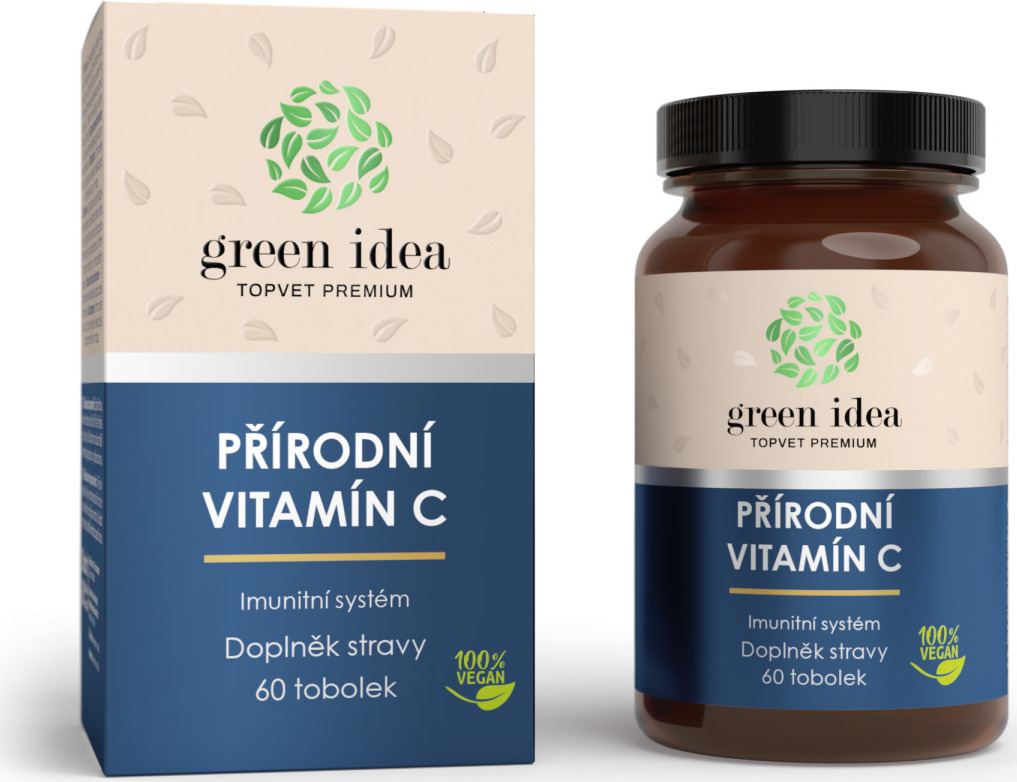 Green idea Vitamín C přírodní GREEN IDEA, 60 tbl