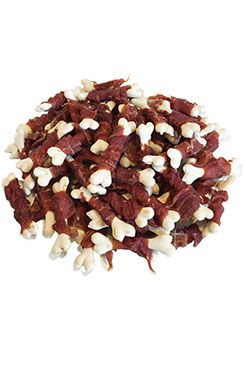 For Dogs and Cats Pochoutka Kalciová kost 5 cm s kachním masem 250 g