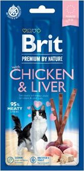 Brit Premium Cat by Nature Sticks Chicken&Liver(3pcs)