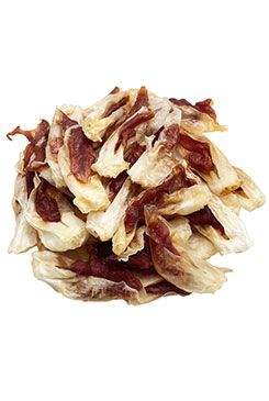 For Dogs and Cats Pochoutka Králičí ucho plněné kachním masem 230 g