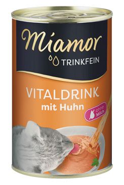 Miamor Konzerva pro kočky Vital drink Miamor, kuře, 135 ml