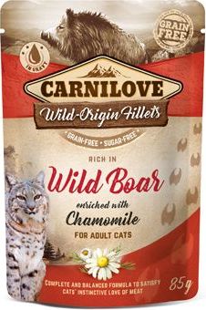 Carnilove Cat Pouch Wild Boar & Chamomile 85 g