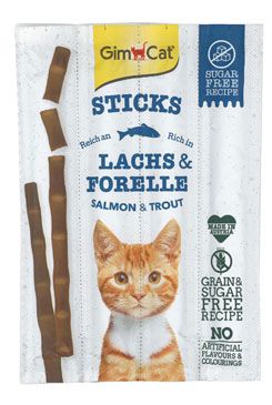 Gimpet Sticks losos+pstruh 4 ks
