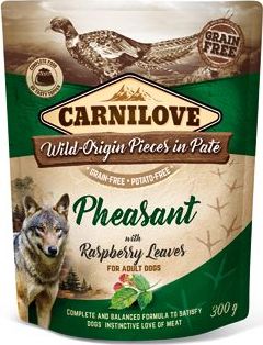 Carnilove Dog Pouch Paté Pheasant & Raspberry 300 g
