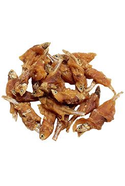 For Dogs and Cats Pochoutka Rybičky omotané kuřecím masem 80 g