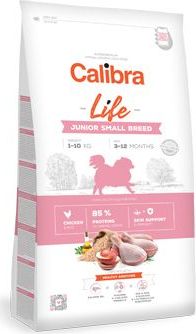 Calibra Dog Life Junior Small Breed Chicken 1,5 kg
