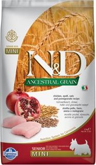 N&D (Farmina Pet Foods) N&D LG DOG Senior Mini Chicken & Pomegranate 2,5 kg