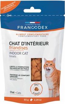 Francodex Pochoutka Indoor kočka 65g
