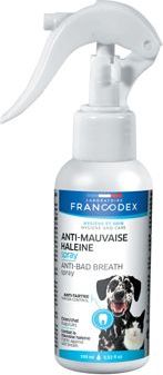 FRANCODEX Sprej proti páchnoucímu dechu pro psy Francodex, 100 ml