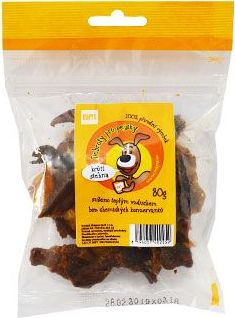 MAPES Pochoutka pro psy MAPES, sušená krůtí stehna, 80 g